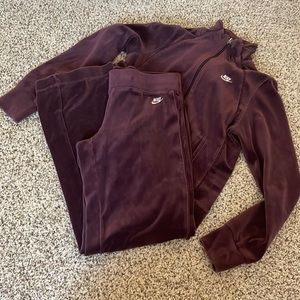 NIKE Velour Tracksuit
